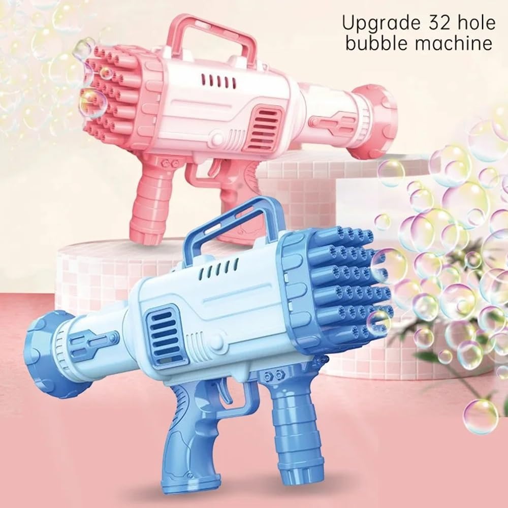 Ultimate Bubble Blast 32 Hole Bubble Gun Kit