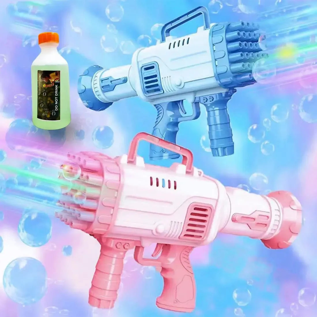 Ultimate Bubble Blast 32 Hole Bubble Gun Kit