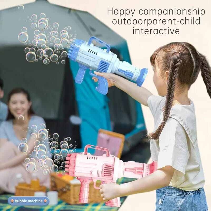 Ultimate Bubble Blast 32 Hole Bubble Gun Kit